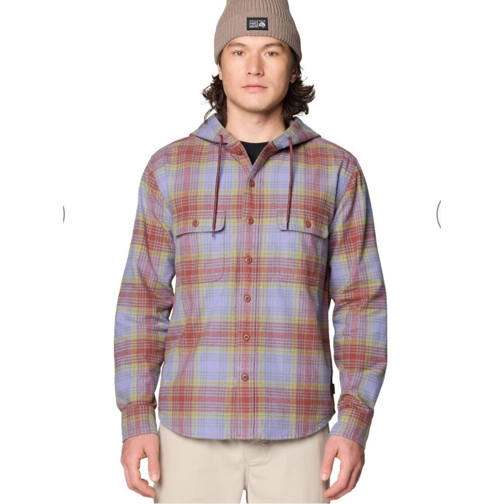 Mountain Hardware Dusk Creek Long-Sleeve Hooded Shirt - Men's Medium